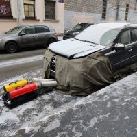 Отогрев авто